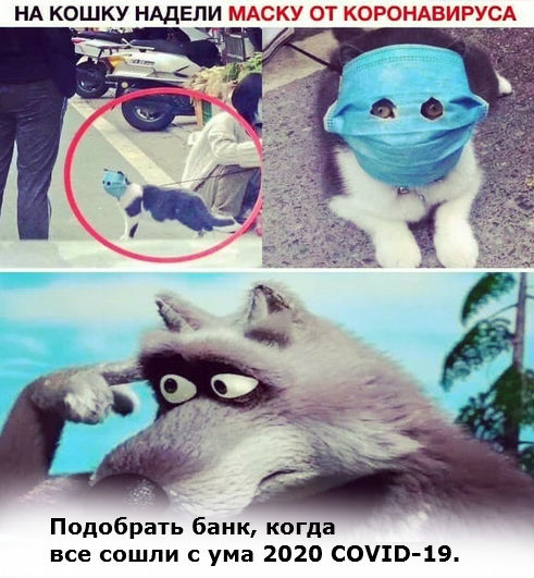 ПОДОБРАТЬ банк, когда все сошли с ума от короновируса 2020 года